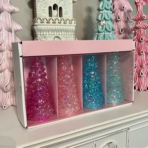 Cupcakes & Cashmere Light Up Iridescent Trees